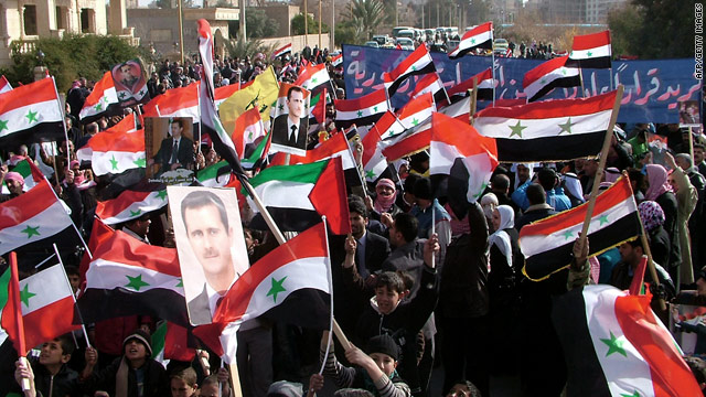 In Syria: Fears of terrorism out of chaos