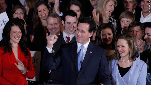 Santorum: S.C. results mean GOP race will be a long fight