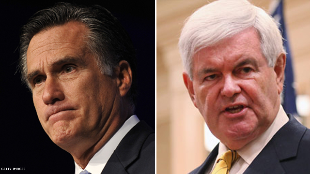 Romney vs. Gingrich on the economy