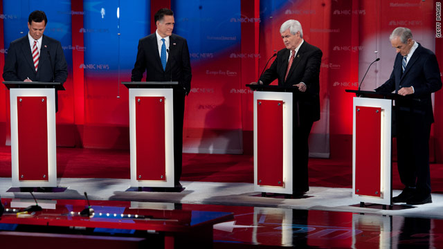 Romney attacks Gingrich in GOP debate