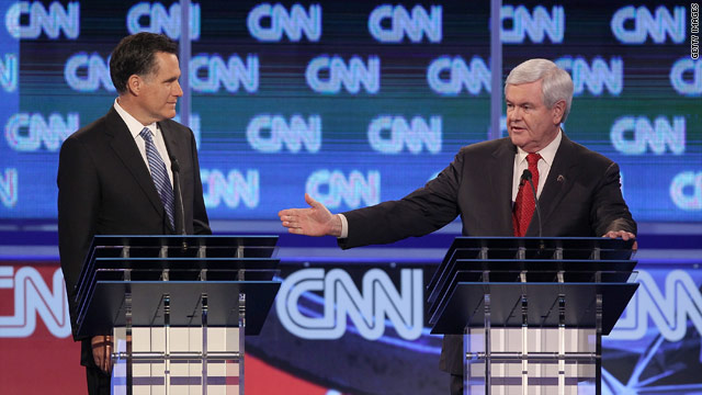 Gingrich, Romney tied in new national poll