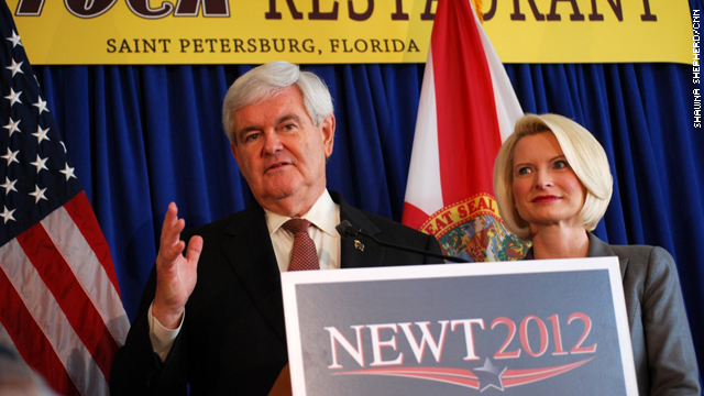 Gingrich likens GOP race to Rubio-Crist