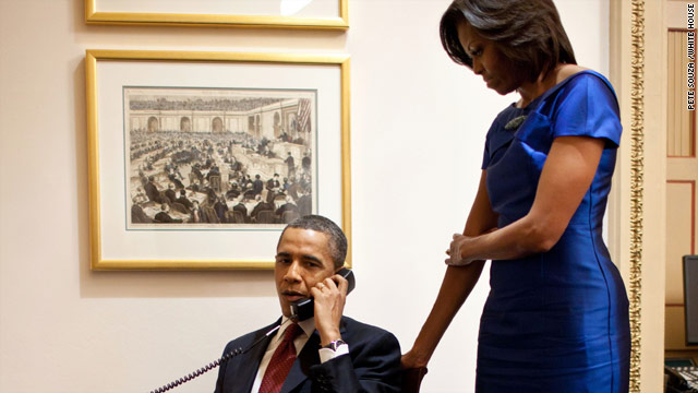President Obama's good news call