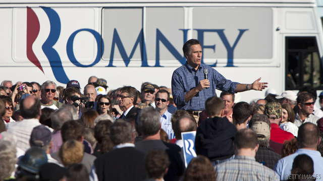 Romney to Gingrich: 'Look in the mirror'