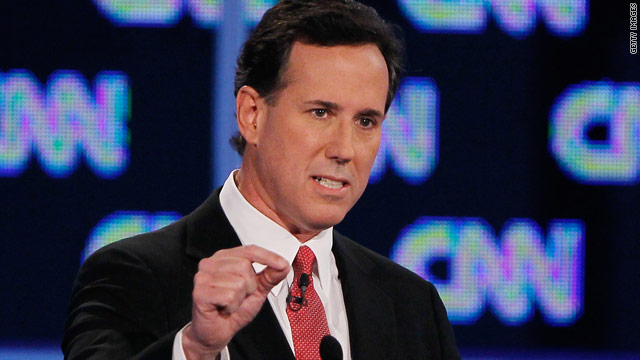 Santorum promises high road, 'We'll beat them straight up'