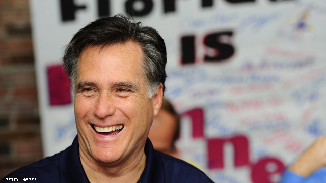 No laugh track needed: Romney in Kalamazoo
