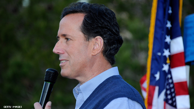 Santorum picks up endorsements, looks to Gingrich supporters