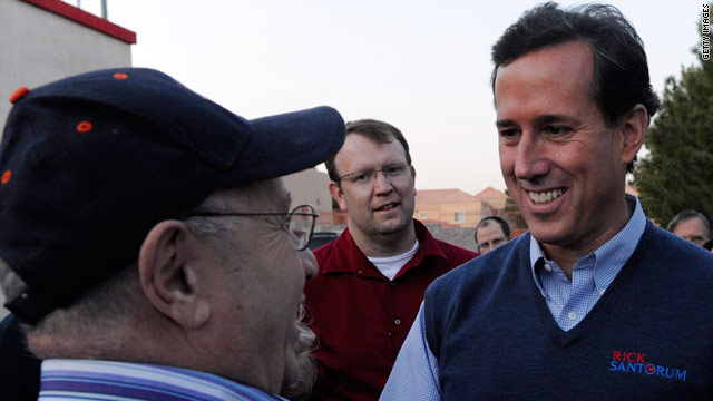 Group backing Santorum running ads in Missouri