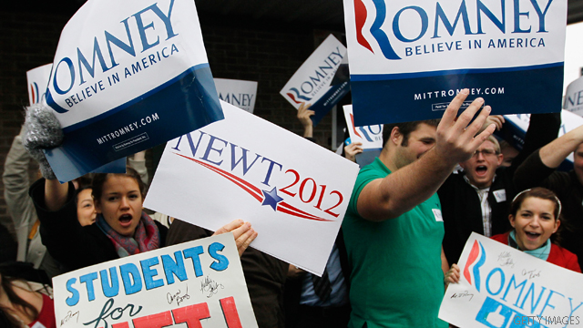 Romney backer calls on Gingrich to drop out