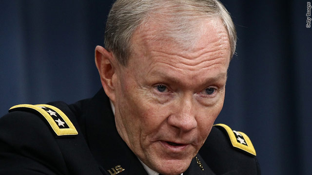 Joint Chiefs chairman heading to Egypt