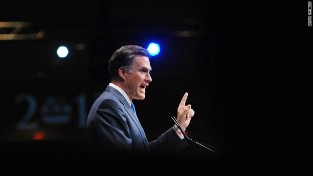 Romney wins prized straw poll at conservative gathering