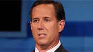 Santorum cites 'two-man race'