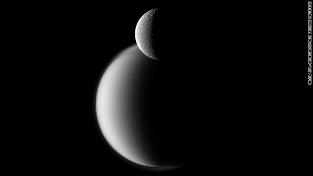 Rhea Before Titan