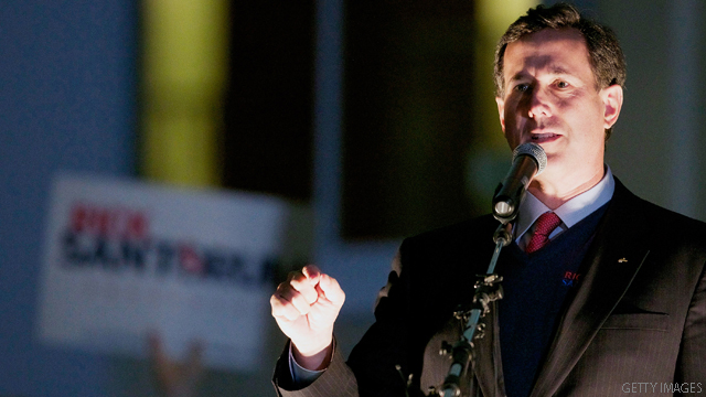 DNC now going after Santorum