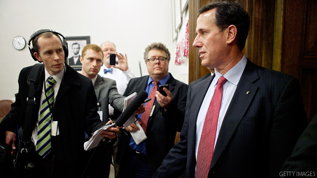 Poll: Santorum soars in Ohio