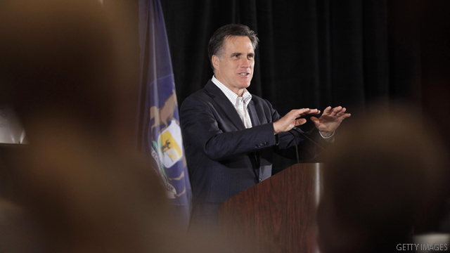 Romney says Obama shouldn't fundraise off same-sex marriage