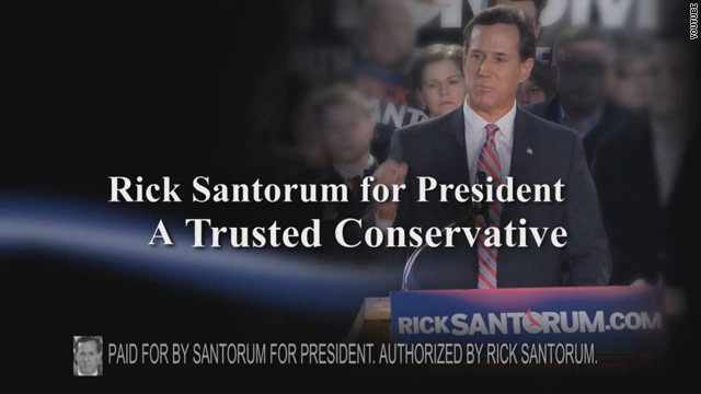 Santorum goes after Romney in Michigan TV ad