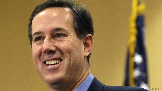 Pro-Santorum super PAC goes up in Super Tuesday state
