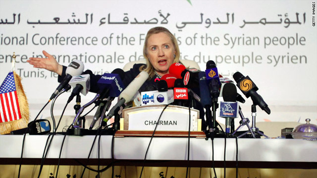 Clinton predicts Obama re-election; urges Tunisians to ignore campaign rhetoric