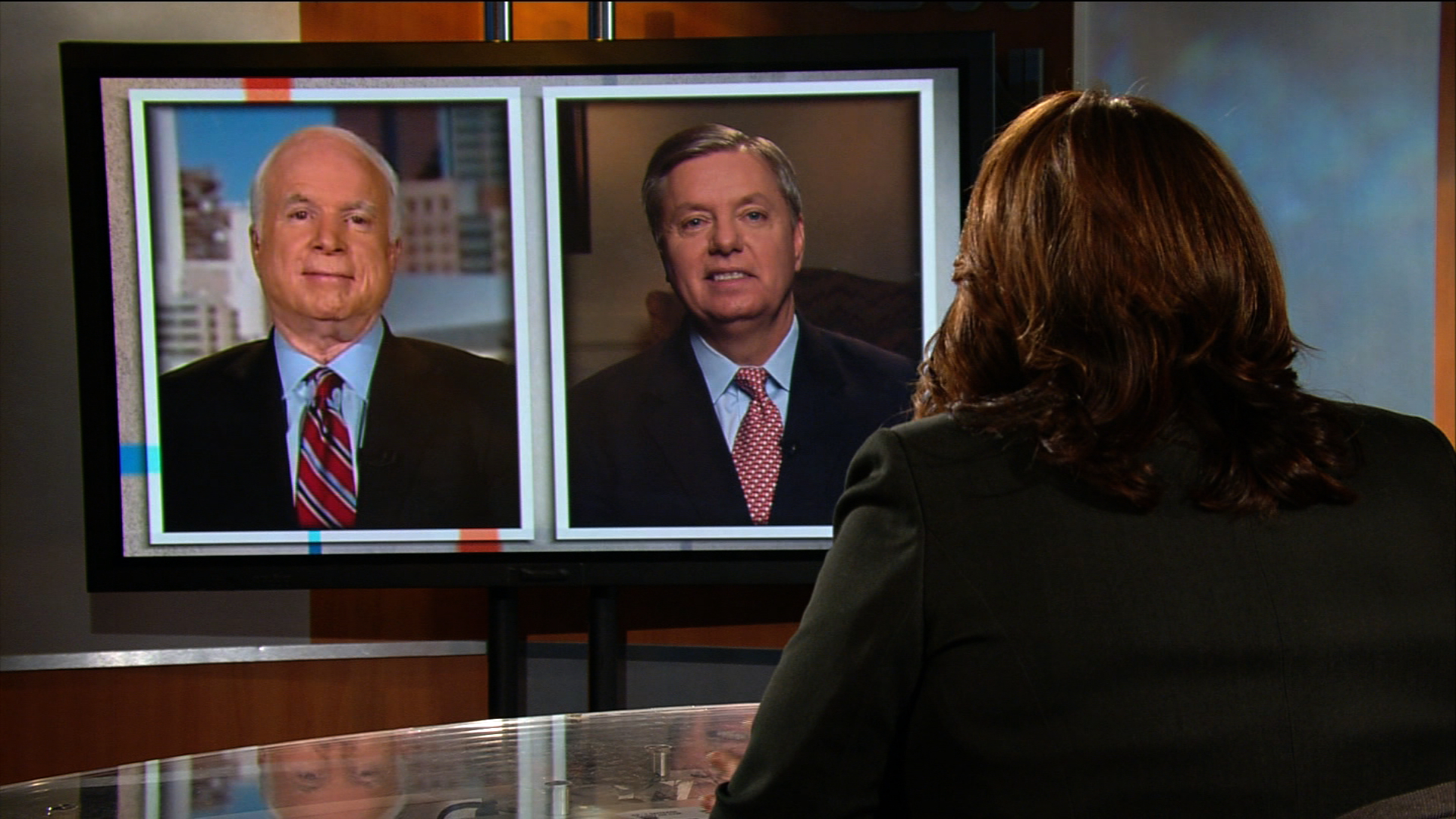 Graham, McCain predict big primary night for Romney