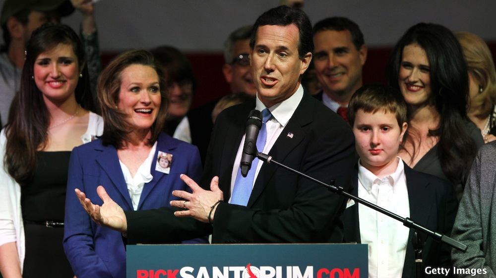 Poll: Santorum leads in Pennsylvania