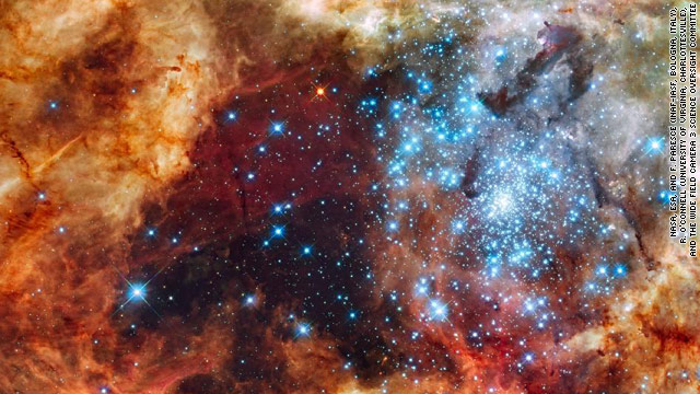 Hubble Views Grand Star-Forming Region