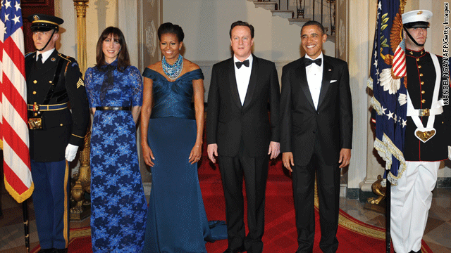 Celebrities, Dignitaries Attend State Dinner for British PM