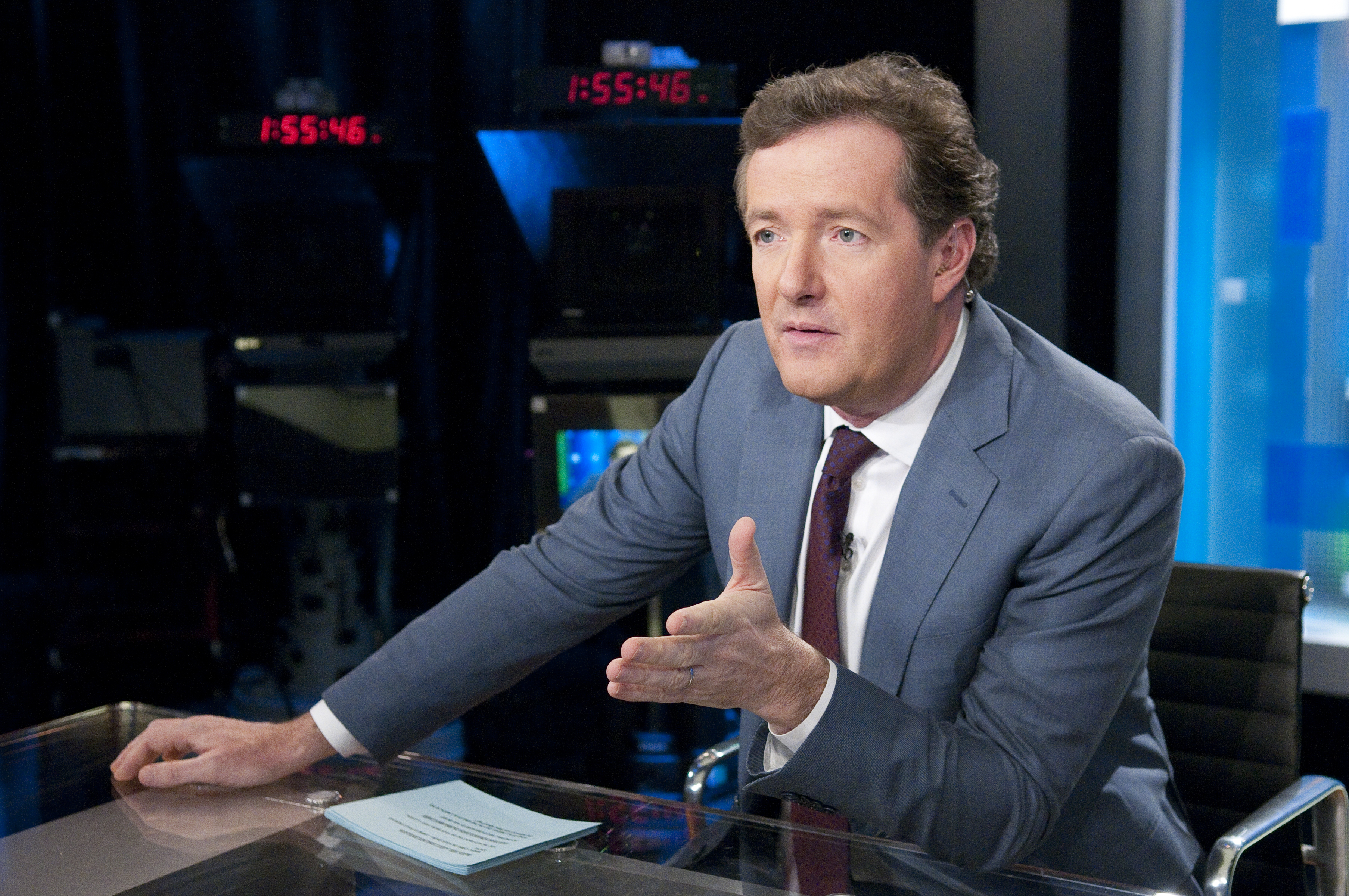 Piers Morgan reveals himself as a fashion trendsetter and budding film star