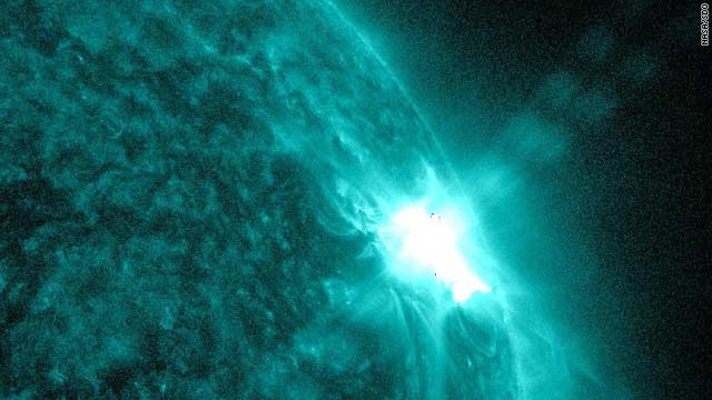 Sunspots and Solar Flares