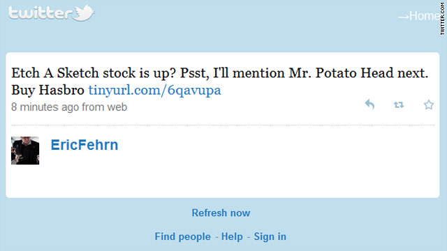 Tweet of the day: Mr. Potato Head
