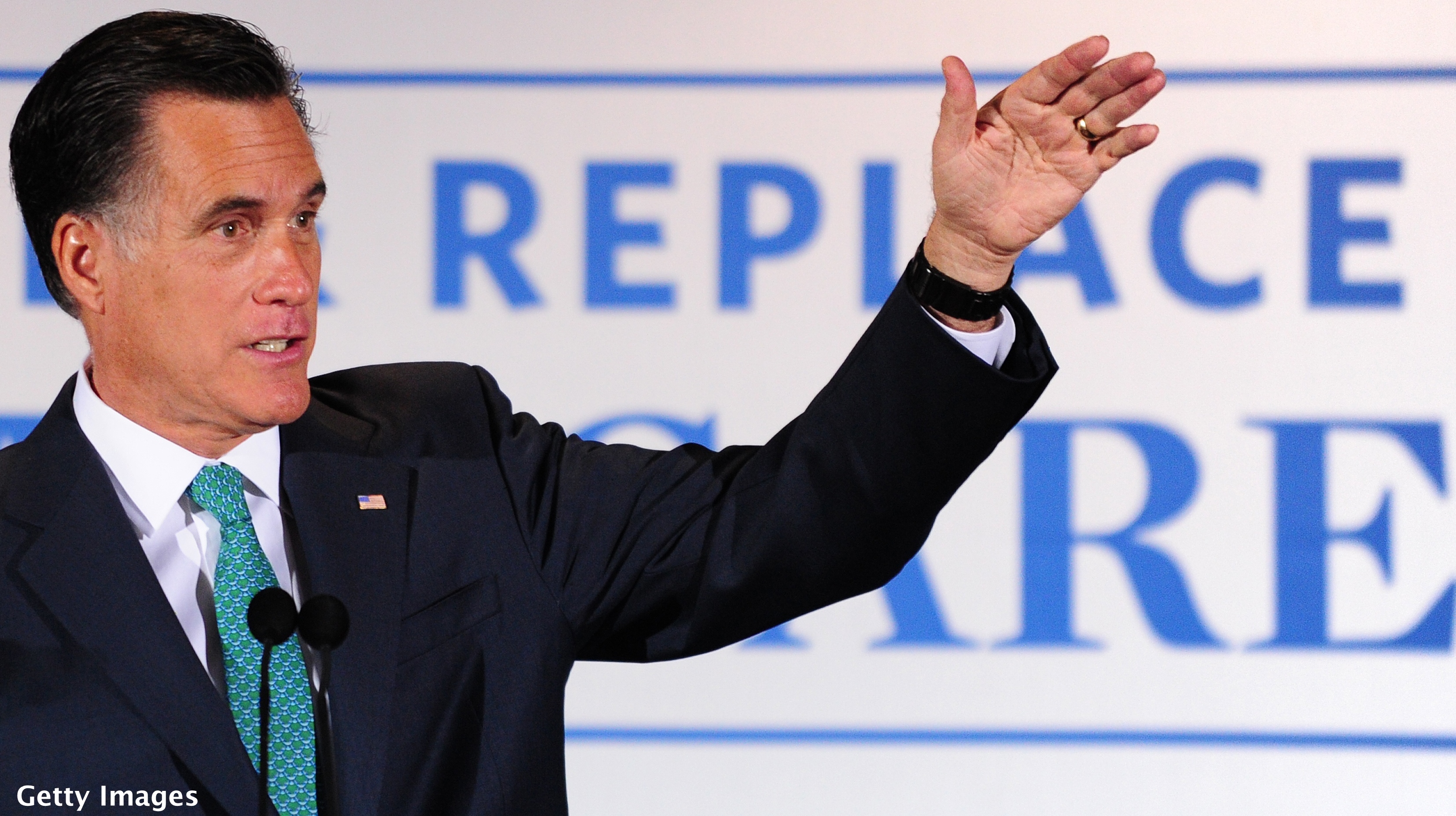 Romney stays optimistic before Tuesday votes despite unwavering challengers