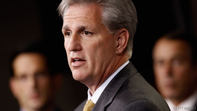No. 3 House Republican backs Romney