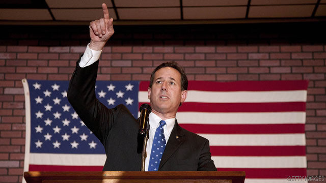 Santorum accuses reporter of 'harassing'