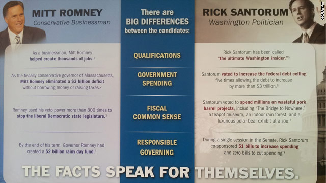 Romney and allies attack Santorum on all fronts