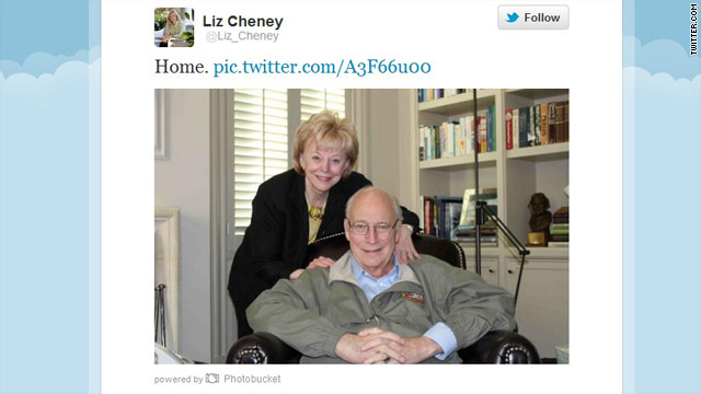 Cheney released from hospital after heart transplant