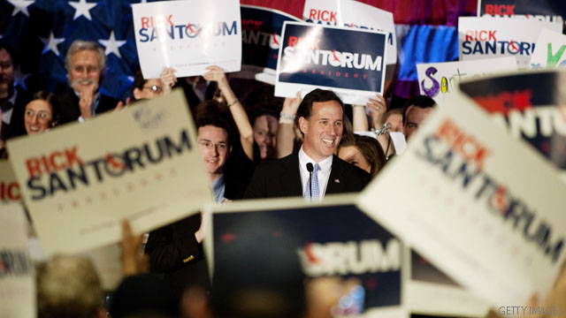 Santorum remains undeterred, predicts Pennsylvania win