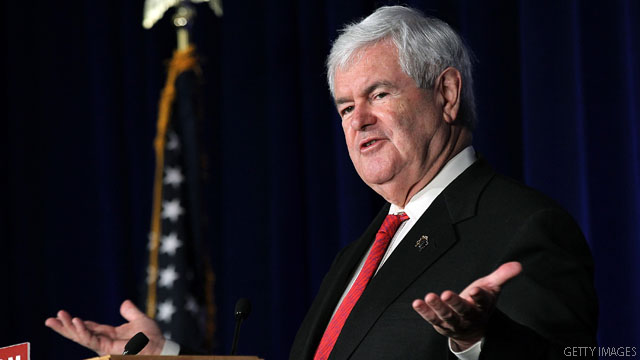 Gingrich stumps for Romney, calls for unity