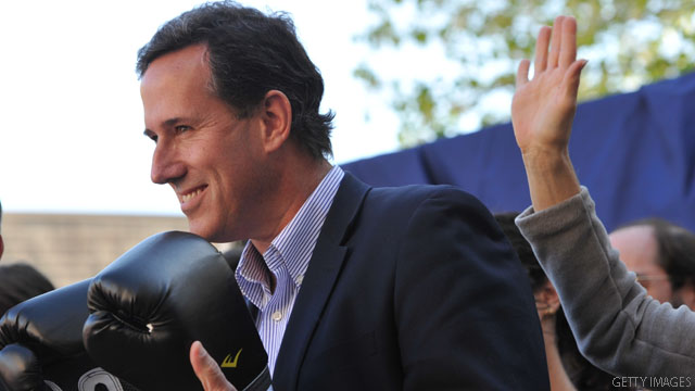 Santorum benefits from staying in GOP race