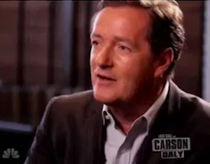 Piers Morgan on "Last Call with Carson Daly"
