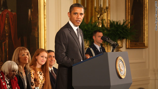 White House announces 2012 Medal of Freedom recipients