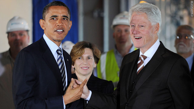 President Clinton joins forces with Obama re-election