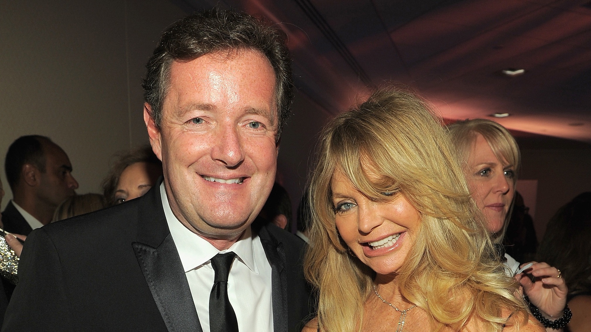 Piers Morgan on the White House Correspondents Dinner and his lovely date, Goldie Hawn