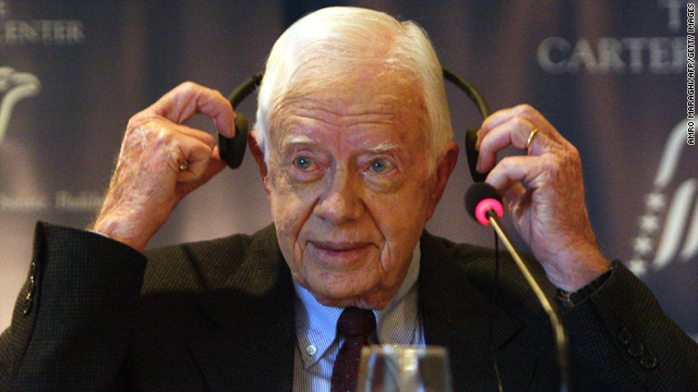 Is former President Carter an effective weapon in Mitt Romney's campaign against President Obama?