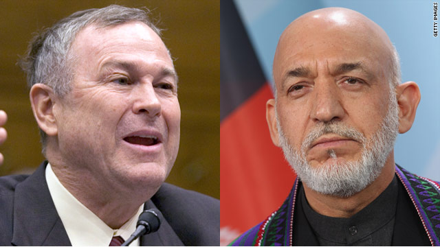 Karzai: I will not let congressman into Afghanistan