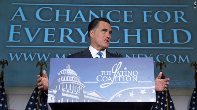 Romney defends class size stance to teachers