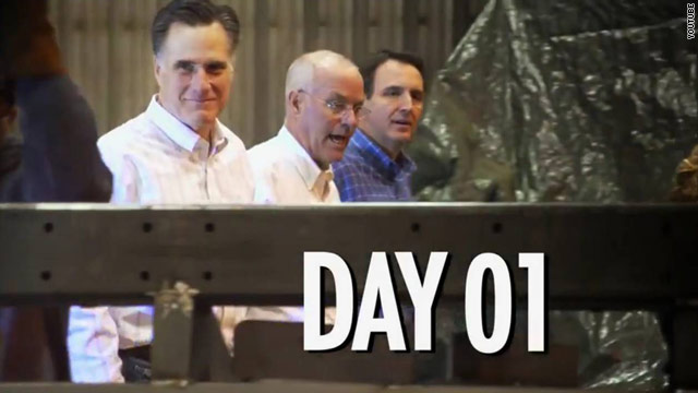 Mitt Romney expands on 'day one' promises