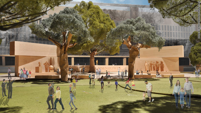 Eisenhower family still opposed to memorial design