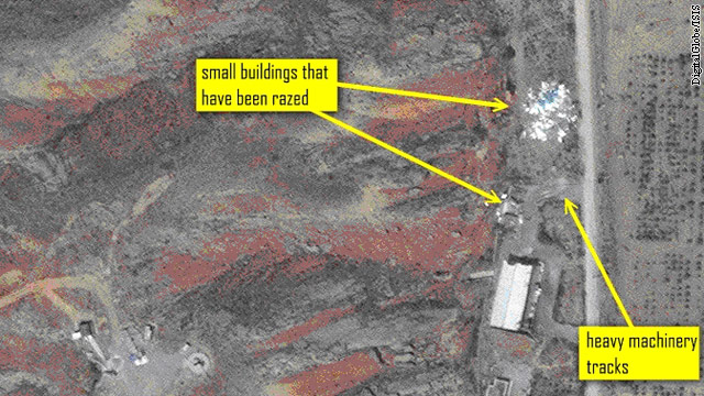 Cleanup at Iran's Parchin site?