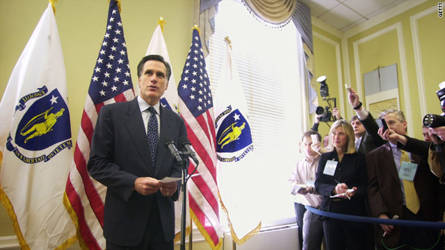 Romney remembered as CEO governor