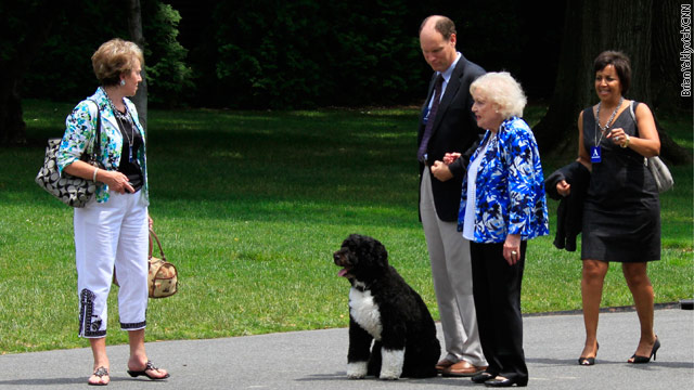 Betty White visits White House